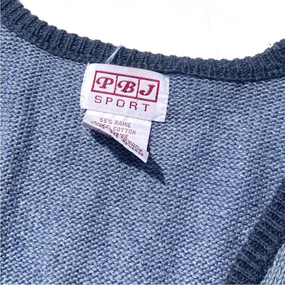 Vintage Coastal GRANDMA Knitted Vest - Picture 4 of 5